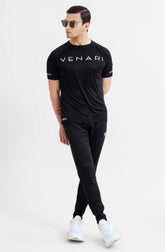 BASIC BLACK TRACKSUIT - VENARI